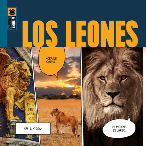 Los leones book cover by Kate Riggs