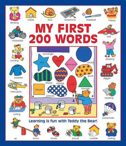 My First 200 Words: Learning Is Fun With Teddy The Bear! book cover by Nicola Baxter