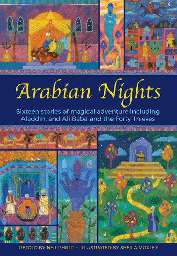 The Arabian Nights: Sixteen Stories From Sheherazade book cover by 