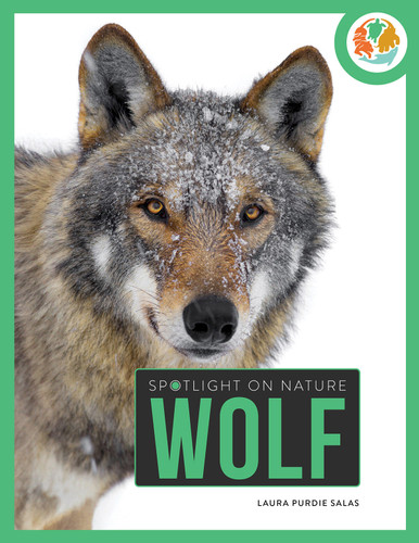 Wolf book cover by Laura Salas