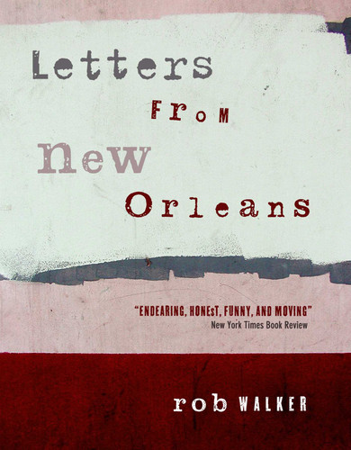Letters from New Orleans book cover by Rob Walker