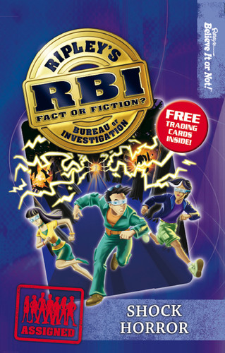 Ripley's Bureau of Investigation 7: Shock Horror (RBI) book cover by Ripley's Believe It Or Not!