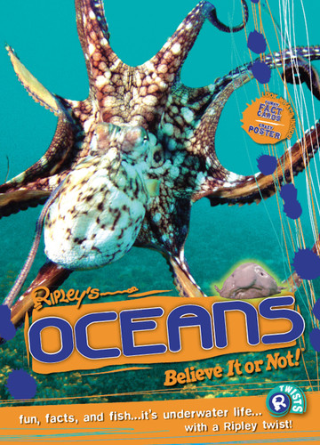 Ripley Twists: Oceans: Fun, Facts, and Fish… (TWIST) book cover by Ripley's Believe It Or Not!
