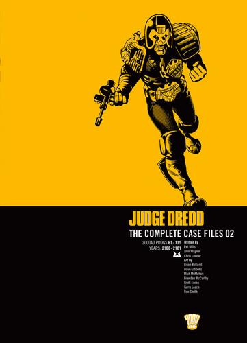 Judge Dredd: The Complete Case Files 02 (Judge Dredd: The Complete Case Files) book cover by Pat Mills, John Wagner