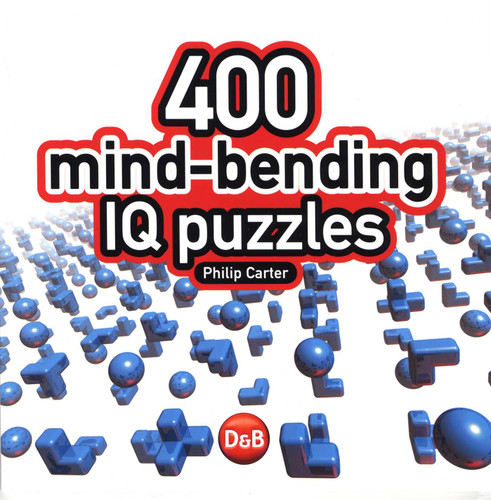 400 Mind-Bending Puzzles book cover by Philip Carter