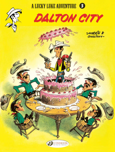 Dalton City (Lucky Luke) book cover by Morris, Goscinny