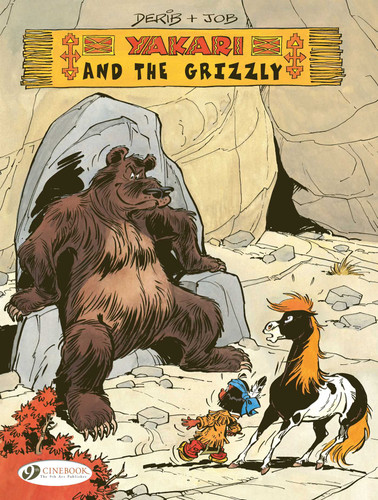 Yakari and the Grizzly (Yakari) book cover by DERIB DERIB, JOB JOB