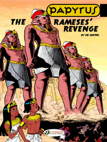The Rameses' Revenge (Papyrus) book cover by Lucien De Gieter