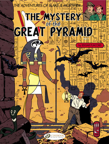 The Mystery of the Great Pyramid, Part 1 (Blake & Mortimer) book cover by Edgar P. Jacobs