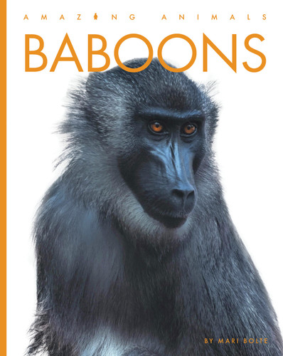 Baboons book cover by Mari Bolte