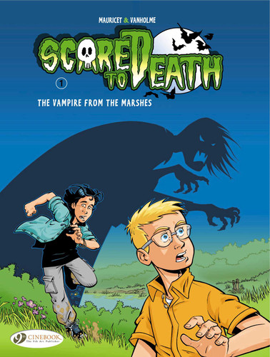 The Vampire from the Marshes (Scared to Death) book cover by Viriginie Vanholme