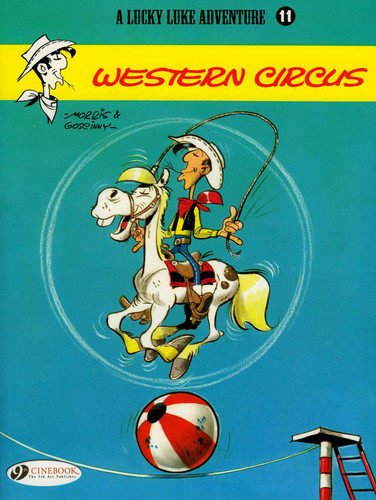 Western Circus (Lucky Luke) book cover by Rene Goscinny