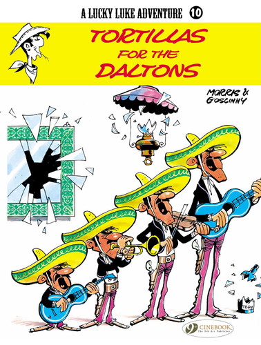 Tortillas for the Daltons (Lucky Luke) book cover by Rene Goscinny