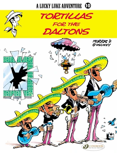 Tortillas for the Daltons (Lucky Luke) book cover by Rene Goscinny