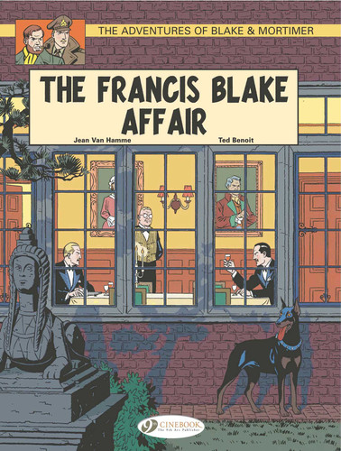 The Francis Blake Affair (Blake & Mortimer) book cover by Jean Van Hamme