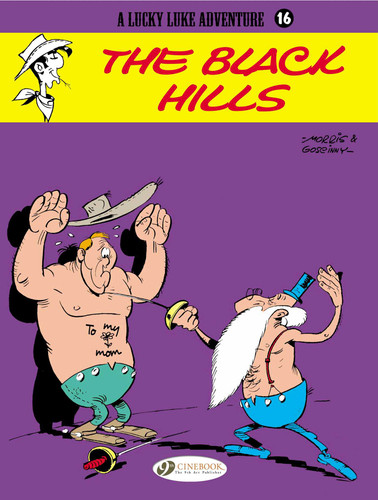The Black Hills (Lucky Luke) book cover by Rene Goscinny