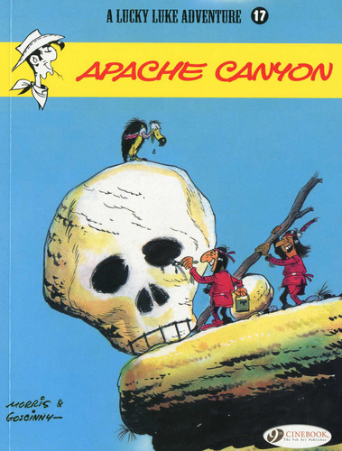 Apache Canyon (Lucky Luke) book cover by Rene Goscinny
