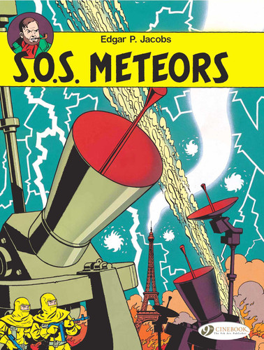 S.O.S. Meteors (Blake & Mortimer) book cover by Edgar P. Jacobs