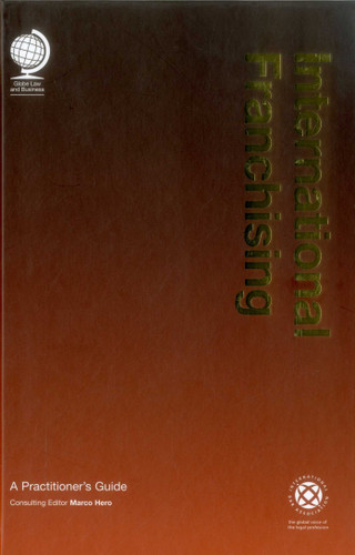 International Franchising: A Practitioner's Guide book cover by 