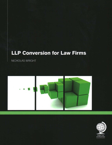 LLP Conversion for Law Firms book cover by Nicholas Wright