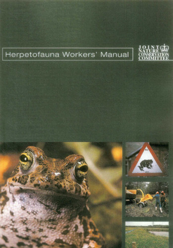 Herpetofauna Workers' Manual book cover by Tony Gent, Steve Gibson