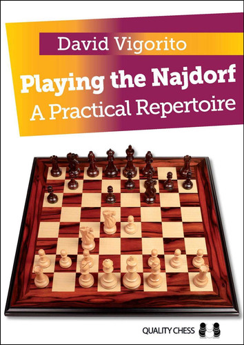 Playing the Najdorf book cover by David Vigorito