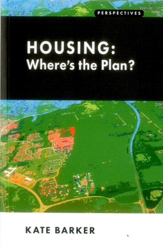 Housing: Where's the Plan? book cover by Kate Barker