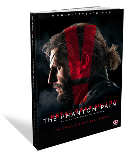 Metal Gear Solid V: The Phantom Pain: The Complete Official Guide book cover by Piggyback
