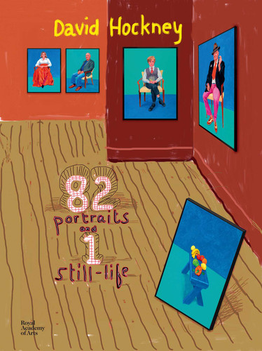 David Hockney book cover by Tim Barringer, Edith Devaney
