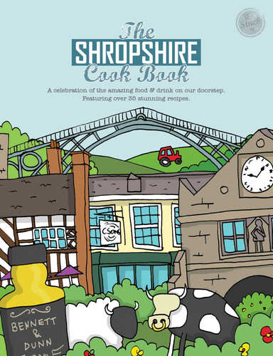 Shropshire Cook Book book cover by Aaron Jackson