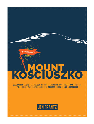 Mount Kosciuszko book cover by Jen Frantz