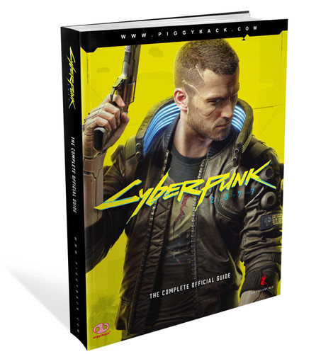 Cyberpunk 2077: The Complete Official Guide book cover by Piggyback
