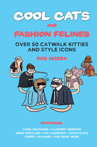 Cool Cats and Fashion Felines book cover by Rus Hudda