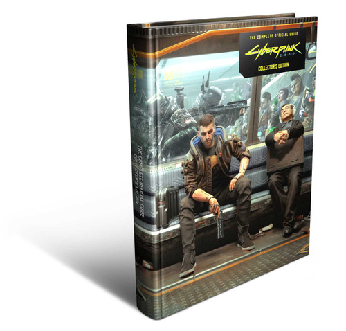 Cyberpunk 2077: The Complete Official Guide-Collector's Edition book cover by Piggyback