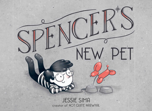 Spencer's New Pet book cover by Jessie Sima