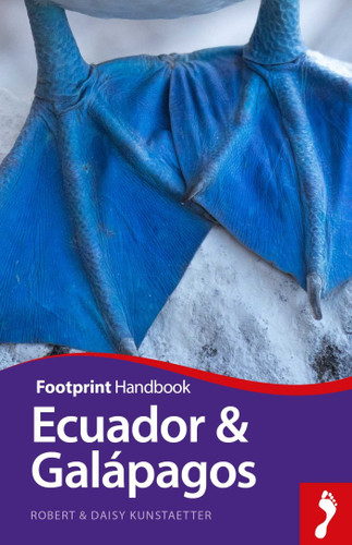 Ecuador & Galapagos Handbook book cover by Ben Box, Sarah Cameron