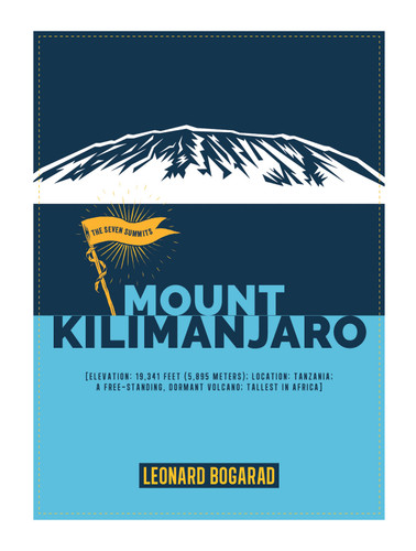 Mount Kilimanjaro book cover by Leonard Bogarad