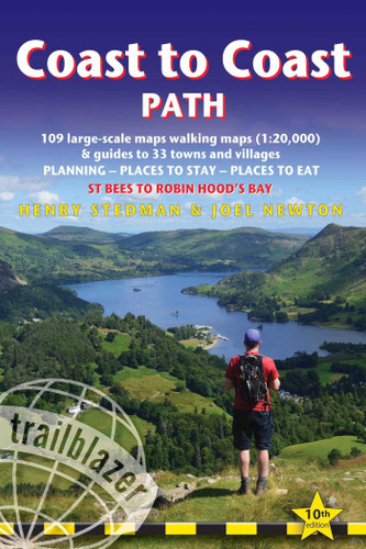 Coast to Coast Path: British Walking Guide:  - St Bees to Robin Hood's Bay includes 109 Large-Scale Walking Maps (1:20,000) & Guides to 33 Towns and Villages - Planning, Places to Stay, Places to Eat (British Walking Guides) book cover by Henry Stedman