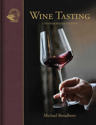 Wine Tasting book cover by Michael Broadbent