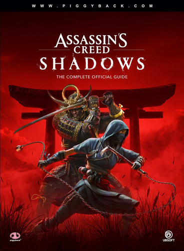 Assassin's Creed Shadows – The Complete Official Guide: Standard Edition book cover by Piggyback