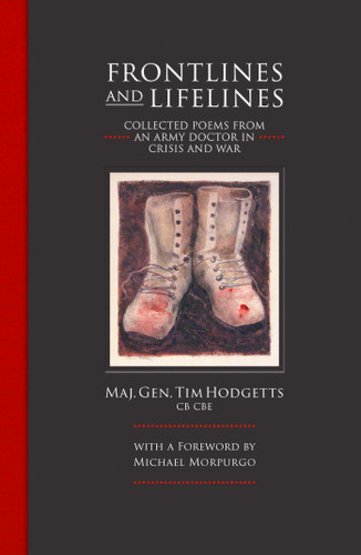 Frontlines and Lifelines: Collected Poems from an Army Doctor in Crisis and War book cover by Tim Hodgetts