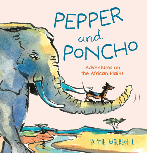 Pepper and Poncho: Adventures on the African Plains book cover by Ian Strathcarron