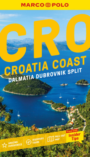 Croatia Coast Marco Polo Pocket Guide: with pull-out map (Marco Polo Pocket Guides) book cover by Marco Polo
