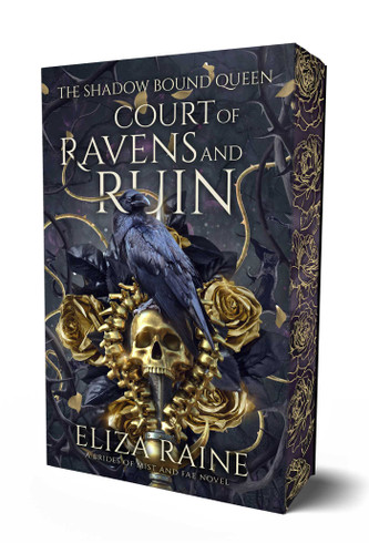 Court of Ravens and Ruin (Shadow Bound Queen) book cover by Eliza Raine
