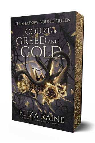 Court of Greed and Gold (Shadow Bound Queen) book cover by Eliza Raine