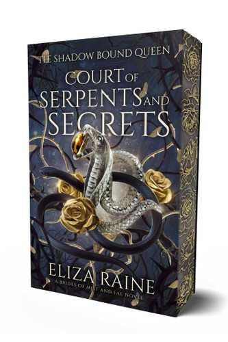 Court of Serpents and Secrets (Shadow Bound Queen) book cover by Eliza Raine