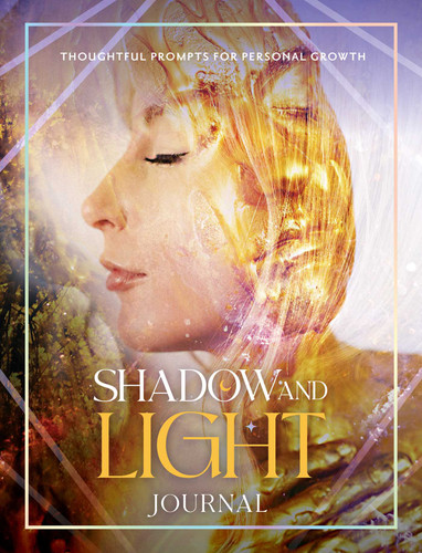 Shadow and Light Journal: Thoughtful prompts for self-growth book cover by Selena Moon