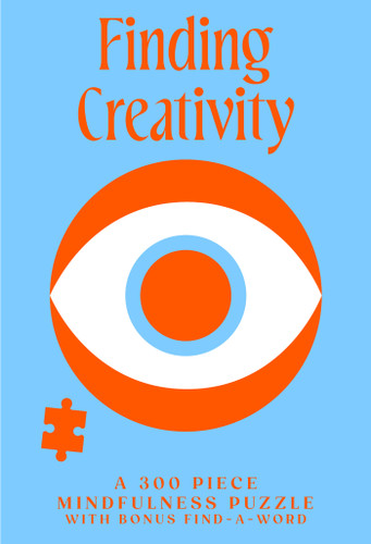 Hold Your Piece: Finding Creativity: A 300 Piece Mindfulness Puzzle with bonus find-a-word book cover by Sweet Hearts Press
