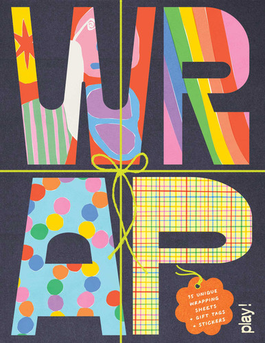 WRAP: Play! - Gift Wrapping Paper Book with Gift Tags (Wrap!) book cover by Sweet Hearts Press