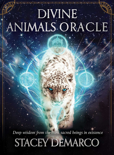 Divine Animals Oracle: Deep wisdom from the most sacred beings in existence (Rockpool Oracle) book cover by Stacey Demarco